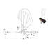 Фото #2 товара MAVIC Rear Cosmic Carbon Ultimate Nipples Spokes 10 units