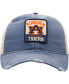 ფოტო #3 პროდუქტის Men's Navy, Natural Auburn Tigers Ol' Faithful Trucker Snapback Hat