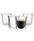 Фото #1 товара Javaah Double Wall Espresso Glasses - Set of 4