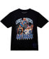 Фото #2 товара Men's Penny Hardaway Black Orlando Magic Hardwood Classics Bling Concert Player T-shirt