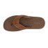 London Fog Anthony Flip Flops Mens Brown Casual Sandals CL30375M-T