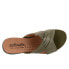 Фото #16 товара Softwalk Tillman 5.0 S2321-341 Womens Green Narrow Slides Sandals Shoes