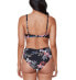 Фото #2 товара Bar Iii 283933 Women's Cutout Tummy Toner One-Piece, Swimsuit, Size LG