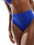 Фото #5 товара Weekday Heat high waist bikini bottom in blue exclusive to ASOS