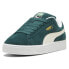 Puma Suede Xl Lace Up Mens Green Sneakers Casual Shoes 39520521