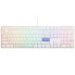 Фото #2 товара Ducky One 3 Classic Pure White Gaming Tastatur, RGB LED - MX-Black (US)