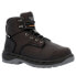 Фото #2 товара Georgia Boots Over Time Pr Met 6 Inch Waterproof Composite Toe Work Mens Black