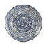 Плоская тарелка Лучи Фарфор Синий Белый 24 x 2,8 x 24 cm