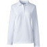 Фото #9 товара Women's School Uniform Long Sleeve Feminine Fit Mesh Polo Shirt