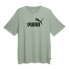 Фото #3 товара Puma Essentials Heather Crew Neck Short Sleeve T-Shirt & Tall Mens Green Casual