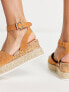 Фото #5 товара Glamorous espadrille wedge sandals in tan