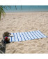 Фото #5 товара Las Rayas Beach Towels (4 Pack), 30x60 in., Striped Color Options, 100% Soft Cotton