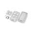 Фото #3 товара Plastic case Kradex Z132J ABS with battery compartment - 65,5x35x13mm light gray