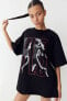 Фото #1 товара Oversized Printed T-shirt