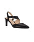 Women's Larin Pointed Toe Slingback Asymmetrical Strap Pumps