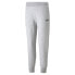 Puma Essentials High Waisted Joggers Womens Grey Casual Athletic Bottoms 8468640