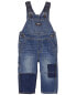 Фото #6 товара Baby Classic Denim Overalls: Removed Patch Remix 3M