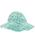 Фото #5 товара Toddler Ocean Print Reversible Swim Hat 2T-4T