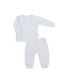 Baby Boys 2 Piece Footed Pajama