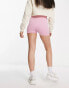 ellesse Sicilo booty shorts in pink