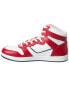 Фото #2 товара Official Program Ctm-40 Leather High-Top Sneaker Men's Red 9.5M