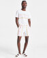 Фото #1 товара Men's Carousel Striped 5" Shorts, Created for Macy's