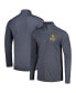 Фото #2 товара Men's Gray Baylor Bears Textured Quarter-Zip Jacket