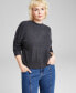 ფოტო #1 პროდუქტის Women's Mockneck Sweater, Created for Macy's