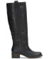 Фото #6 товара Women's Hybiscus Knee-High Wide-Calf Riding Boots
