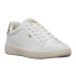 Ben Sherman Hampton Lace Up Mens White Sneakers Casual Shoes BSMHAMPV-1564