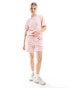 Фото #1 товара ellesse Lazzaroi shorts in light pink