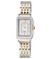 Фото #1 товара Women's Padova Swiss Quartz Two-Tone Stainless Steel Bracelet Watch 30mm