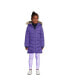 Child Girls Winter Fleece Lined Down Alternative Thermo Plume Coat