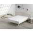 Fitted bottom sheet Alexandra House Living White 105 x 190/200 cm