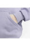Фото #4 товара Толстовка Nike Sportswear Phoenix Fleece Hoodie женская фиолетовая Sweatshirt dq5860