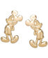 ფოტო #1 პროდუქტის Children's Mickey Mouse Stud Earrings in 14k Gold