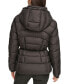 Фото #2 товара Women's Rope Belted Hooded Puffer Coat, Created for Macy's