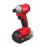 Фото #2 товара Milwaukee M18 Akku-Schlagschrauber 1/4" M18 BLIDR-502X, 2x 5,0 Ah und Ladegerät