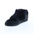 Фото #7 товара DC Pure Mid ADYS400082-KKG Mens Black Leather Skate Inspired Sneakers Shoes