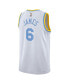 Фото #2 товара Men's LeBron James White Los Angeles Lakers 2022/23 Swingman Jersey - Classic Edition