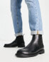 Фото #1 товара Levi's Amos leather chelsea boot in black