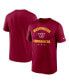 Фото #1 товара Men's Burgundy Washington Commanders Arch Legend T-shirt