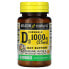 Vitamin D3, Peach & Vanilla, 25 mcg (1,000 IU), 50 Chewables