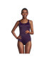 Фото #2 товара Women's DDD-Cup Chlorine Resistant Soft Cup Tugless Sporty One Piece Swimsuit