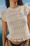 Romantic knit top