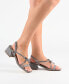 Фото #6 товара Women's Amity Bow Detail Strappy Block Heel Sandals