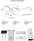 SOJOS SJ9001 Computer Glasses with Blue Light Filter for Gaming, Mobile Phone and Television Anti-Blue Light Glasses Ashley