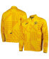 Фото #4 товара Men's Yellow Manchester City Pre-Match Raglan Full-Zip Training Jacket