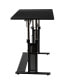 Фото #8 товара Height Adjustable (27.25-35.75"H) Sit To Stand Home Office Desk