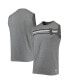 ფოტო #2 პროდუქტის Men's Heathered Gray Chicago White Sox Muscle Tank Top